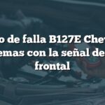 Código de falla B127E Chevrolet: Problemas con la señal de video frontal