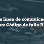 Error de línea de comunicación en Acura: Código de falla B1950