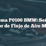 Problema P0100 BMW: Señal del Sensor de Flujo de Aire Masivo